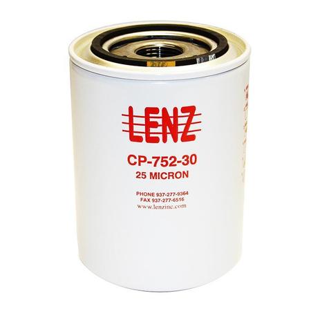 LENZ Replacement Filter Element 10 Micron, 20 Gpm, 200 PSI 221011